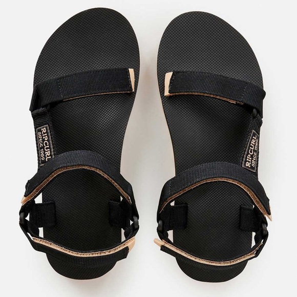 Rip Curl *NWOT* Women’s Searcher All Terrain Sandals, Black & Tan - Picture 2 of 14